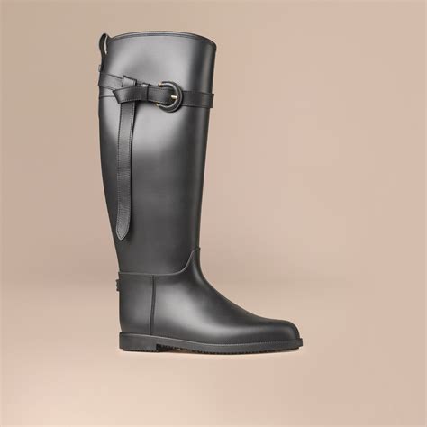 burberry riding rain boots